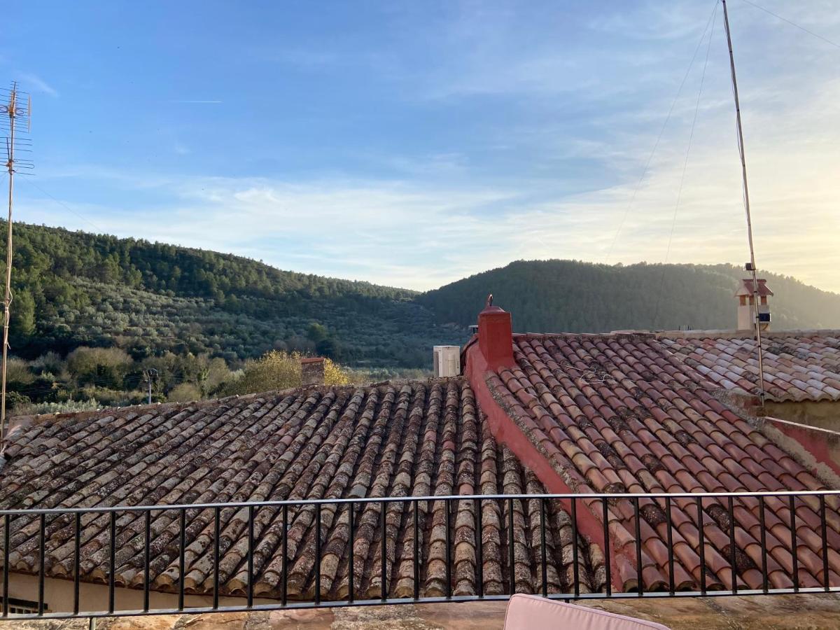 Piso En Vall De Almonacid Con Vistas, Aire Acondicionado, Wifi Y Smart Tv Exterior foto